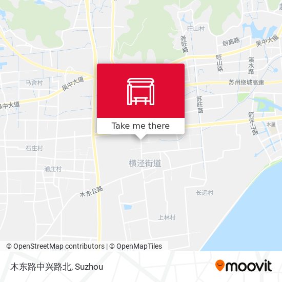 木东路中兴路北 map