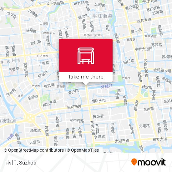 南门 map