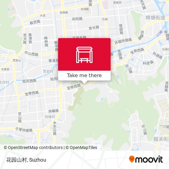 花园山村 map
