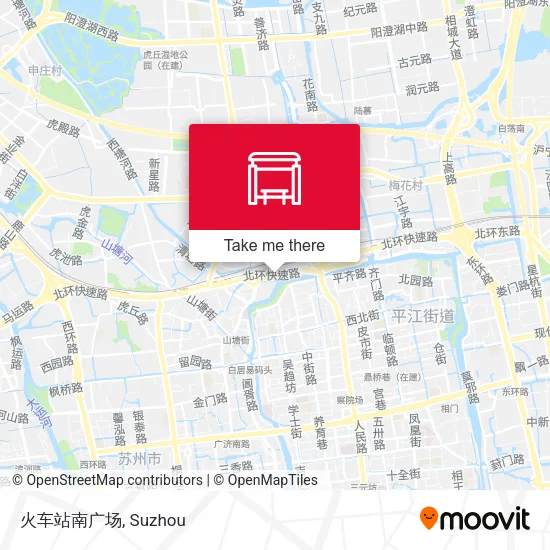 火车站南广场 map