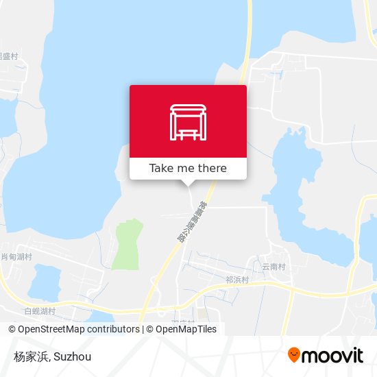 杨家浜 map