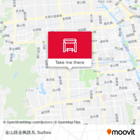 金山路金枫路东 map