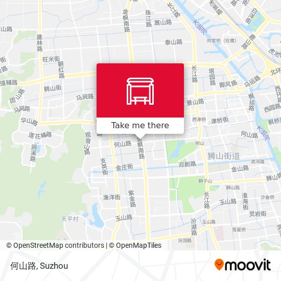 何山路 map