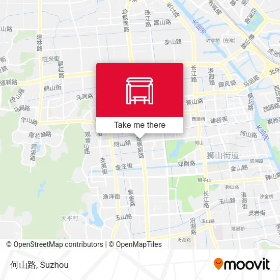 何山路 map