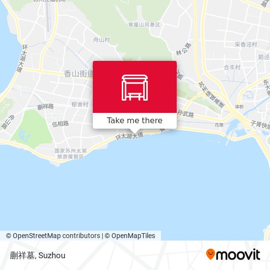 蒯祥墓 map