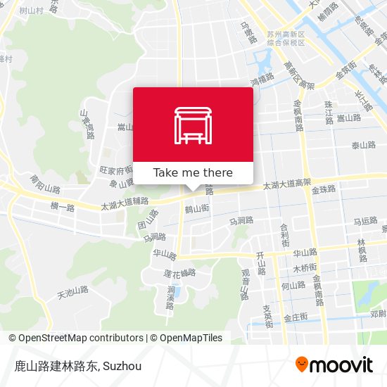 鹿山路建林路东 map