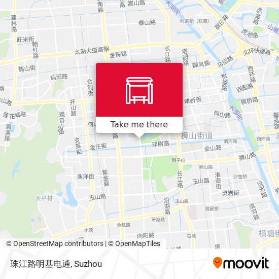 珠江路明基电通 map