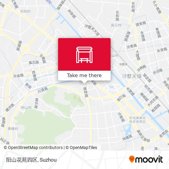 阳山花苑四区 map