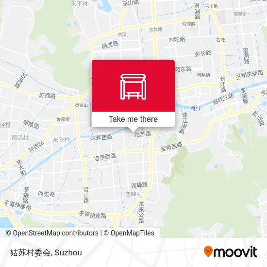 姑苏村委会 map