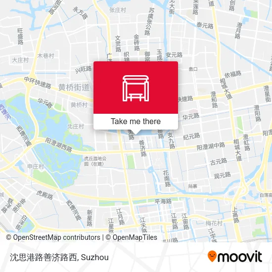 沈思港路善济路西 map