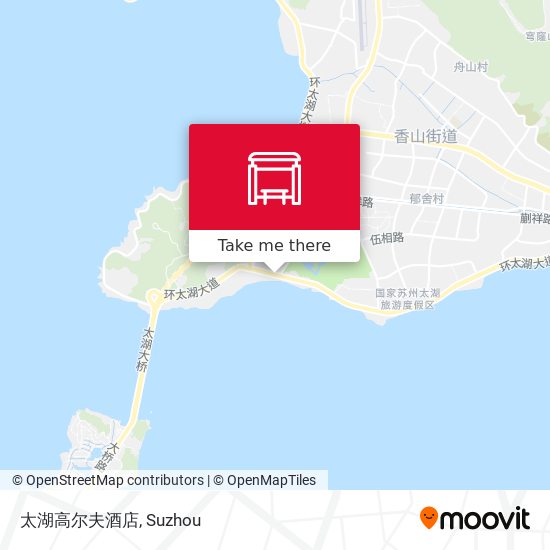 太湖高尔夫酒店 map