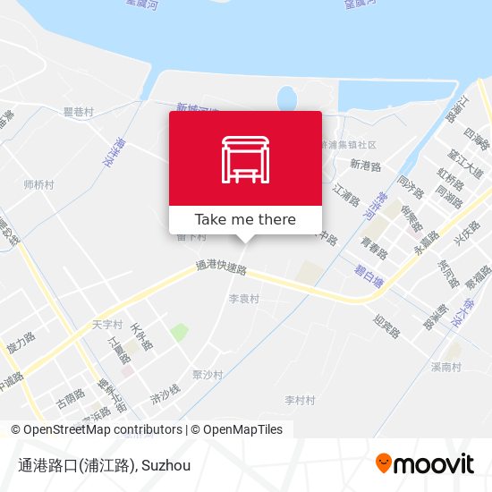 通港路口(浦江路) map