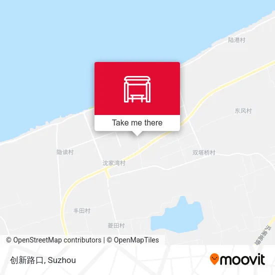 创新路口 map