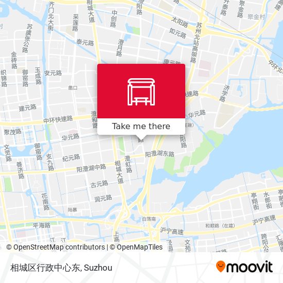 相城区行政中心东 map