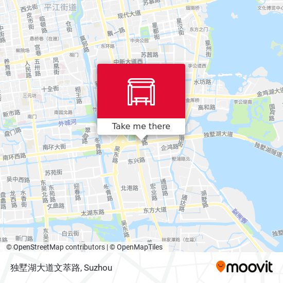 独墅湖大道文萃路 map