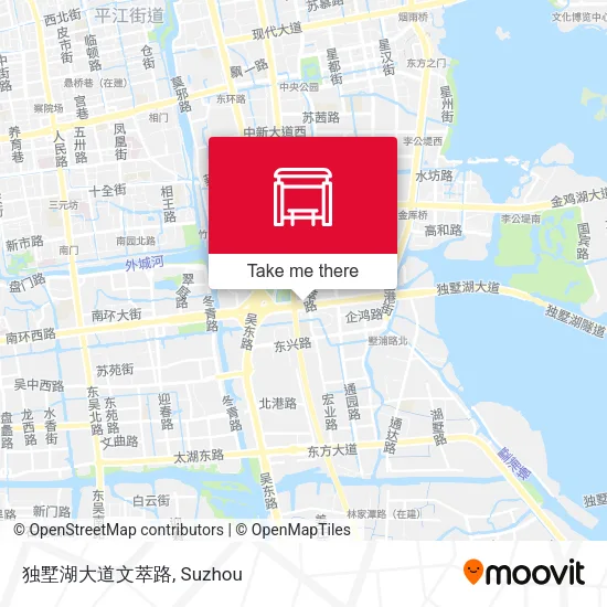 独墅湖大道文萃路 map