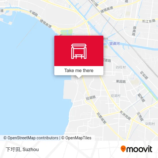 下圩田 map