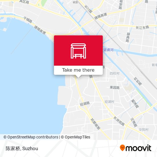 陈家桥 map