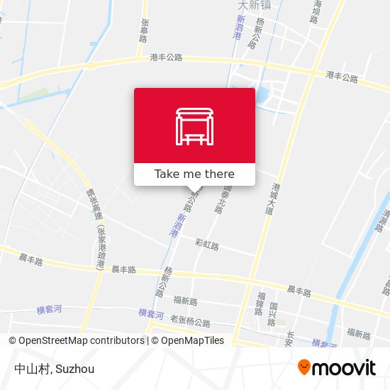 中山村 map