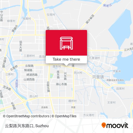 云梨路兴东路口 map