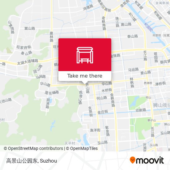 高景山公园东 map