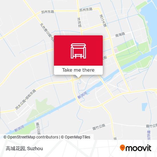高城花园 map