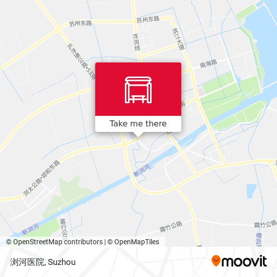 浏河医院 map