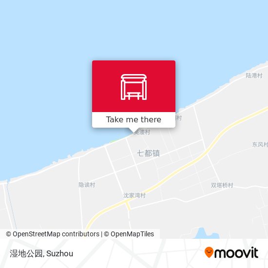 湿地公园 map