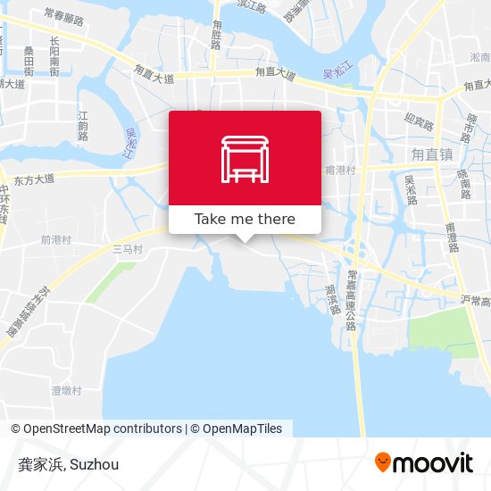 龚家浜 map
