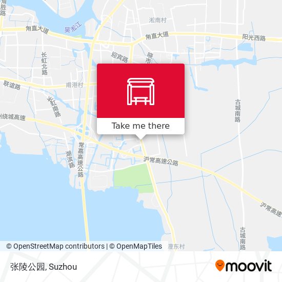张陵公园 map