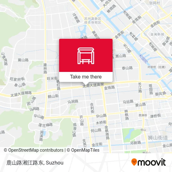 鹿山路湘江路东 map