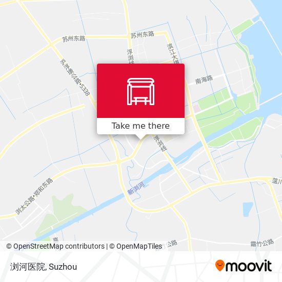 浏河医院 map