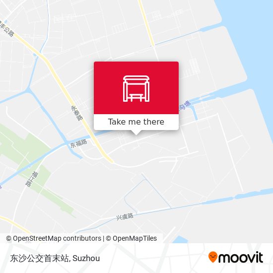 东沙公交首末站 map