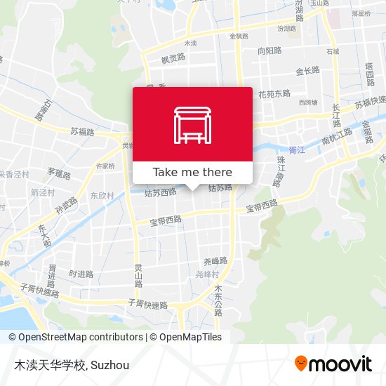 木渎天华学校 map