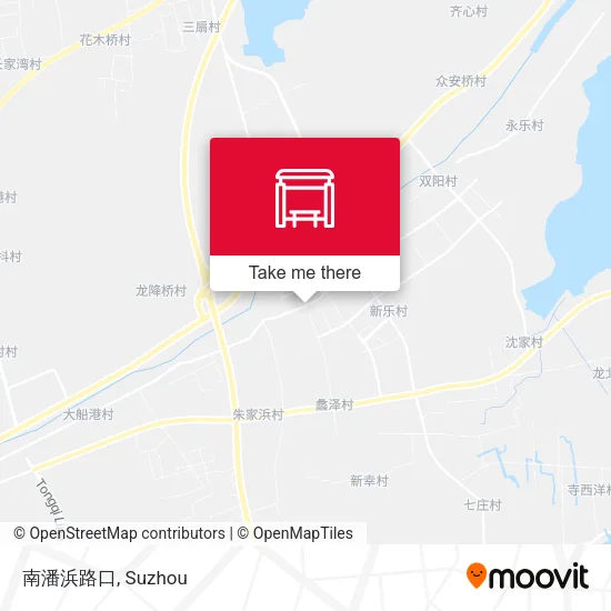 南潘浜路口 map