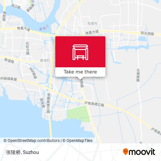 张陵桥 map