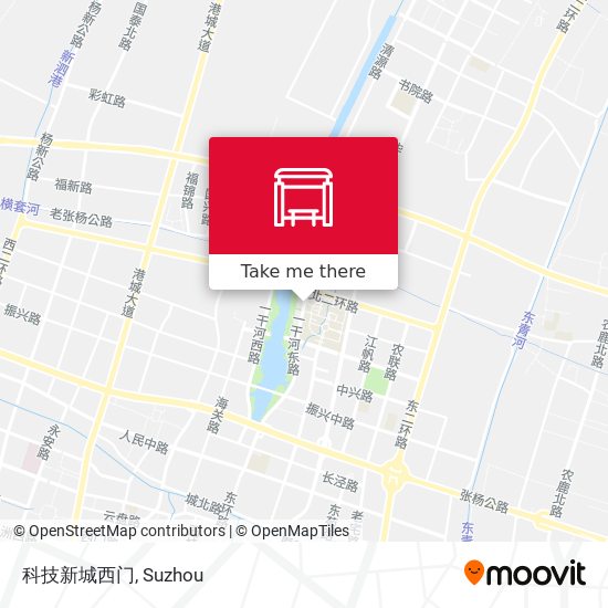 科技新城西门 map