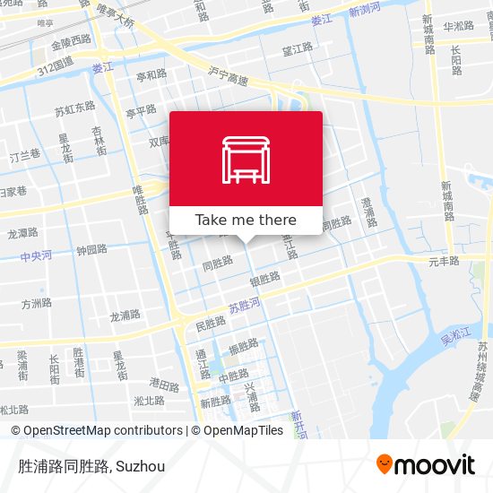 胜浦路同胜路 map