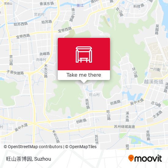 旺山茶博园 map