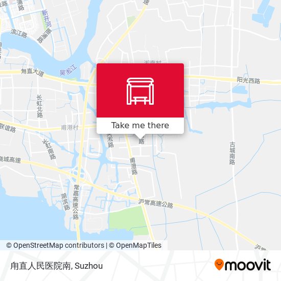 甪直人民医院南 map