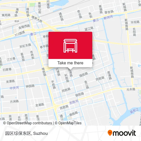 园区综保东区 map