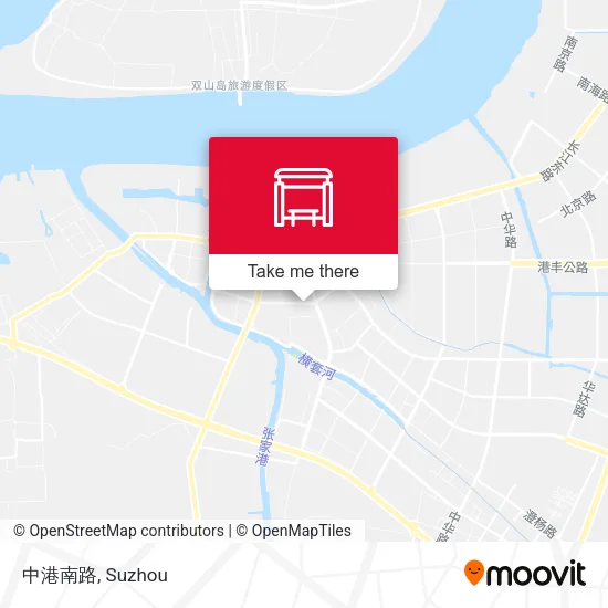 中港南路 map