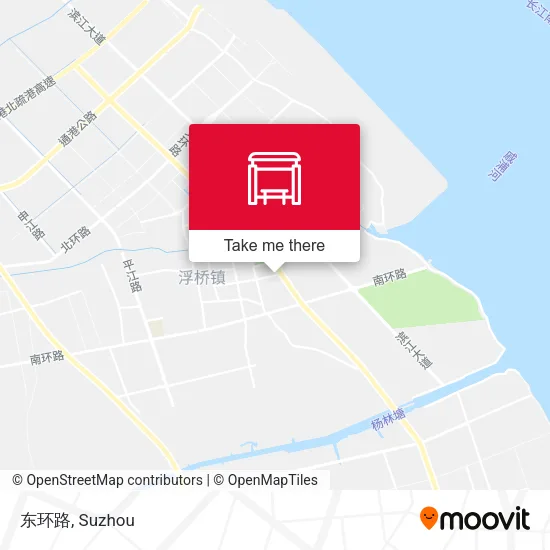 东环路 map