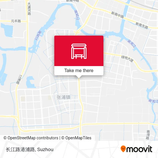 长江路港浦路 map