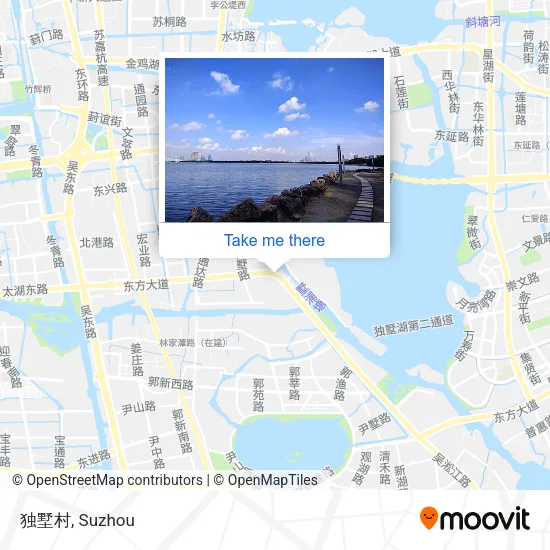 独墅村 map