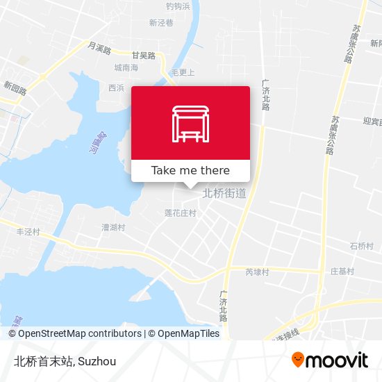 北桥首末站 map