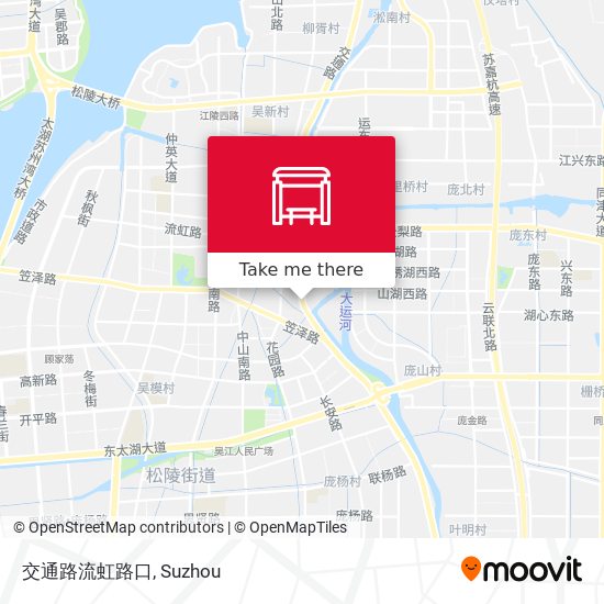 交通路流虹路口 map