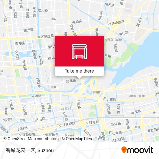 香城花园一区 map