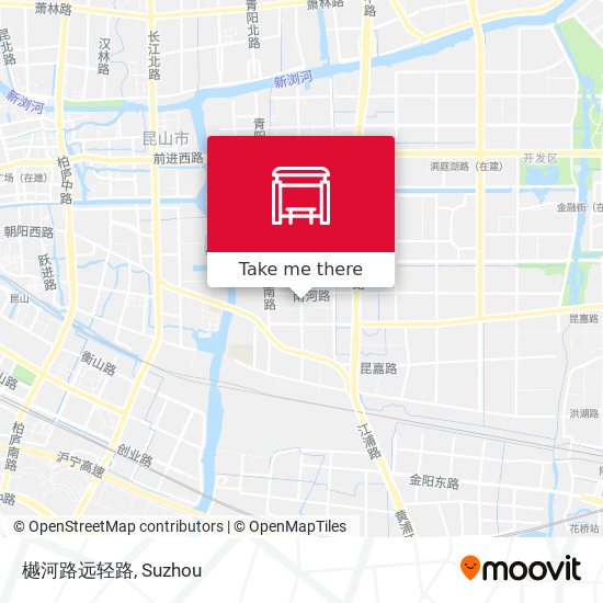 樾河路远轻路 map