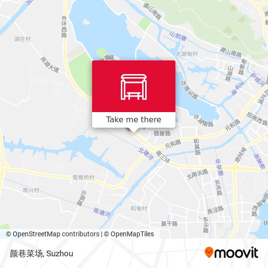 颜巷菜场 map